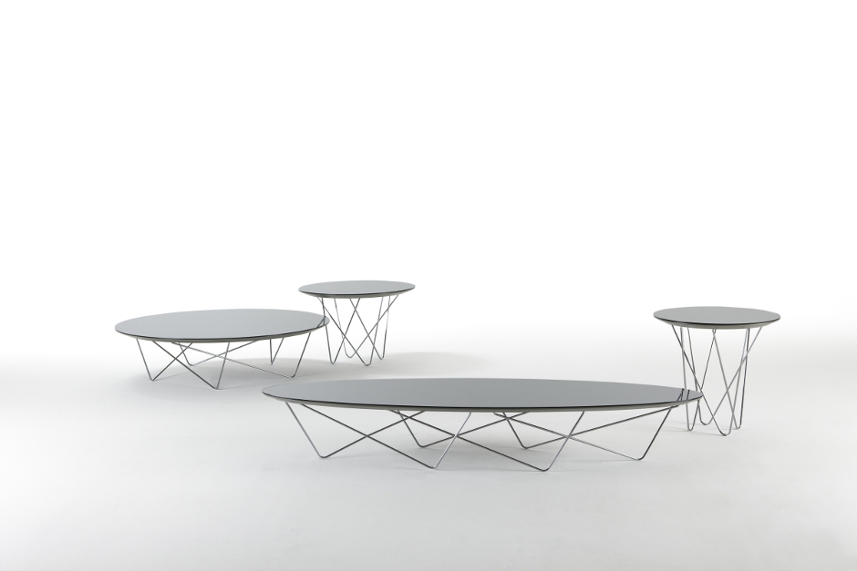 Coleccion de mesa de centro y auxiliares side table yohsi diseño discoh design para kendo mobiliario