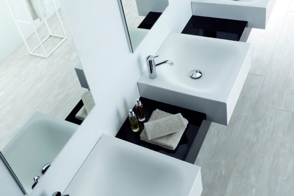 Mobiliario de baño modular OLA para hoteles restaurantes y contract de discoh design