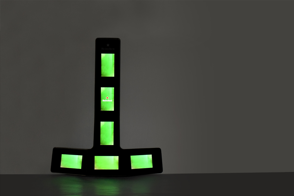 ibeer heineken discoh design