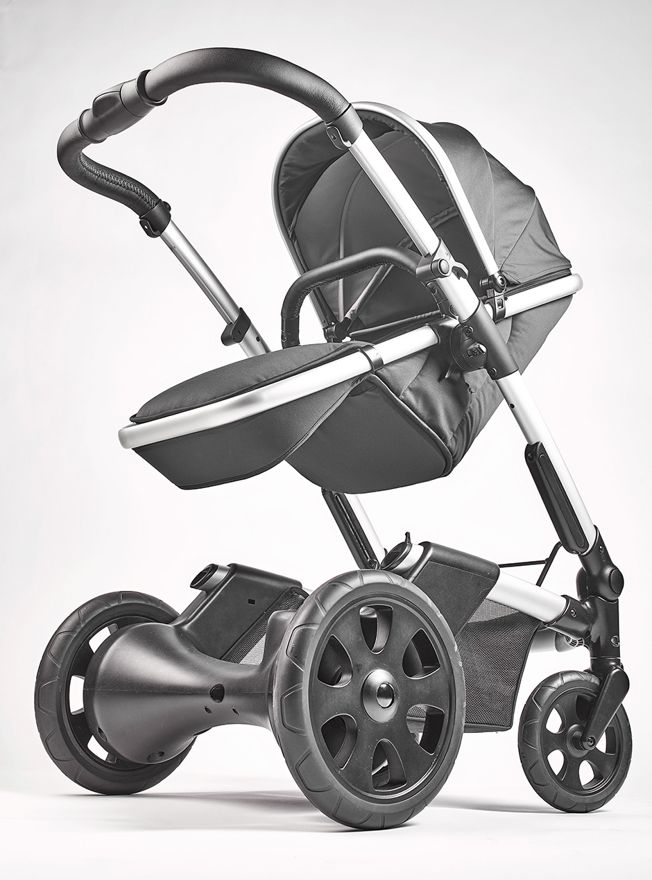 Imagen del cochecito diseñado por Discoh Design para Heetee