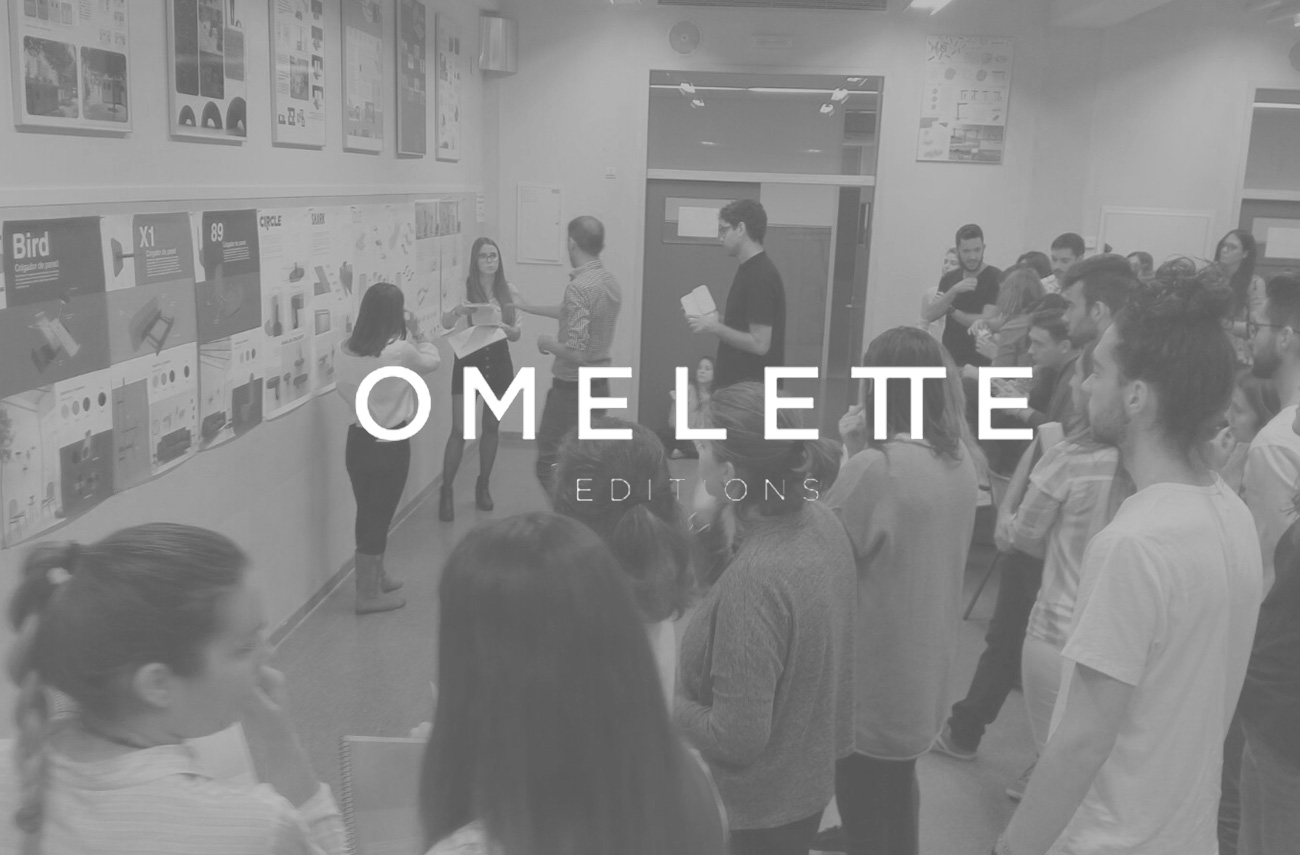 Omelette Editions tutorizando algunos proyectos de los alumnos de la mención de diseño para el ocio y hábitat en la Universitat Politècnica de València